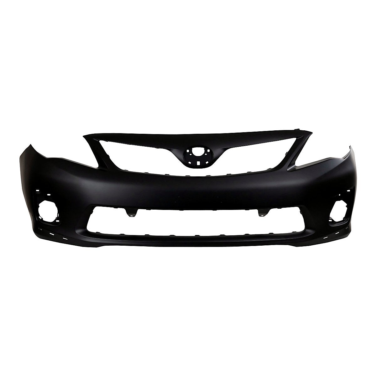 2011-2013 Toyota Corolla_Sedan Bumper Front S/Xrs Model With Spoiler Hole Primed Canada Built_TO1000373