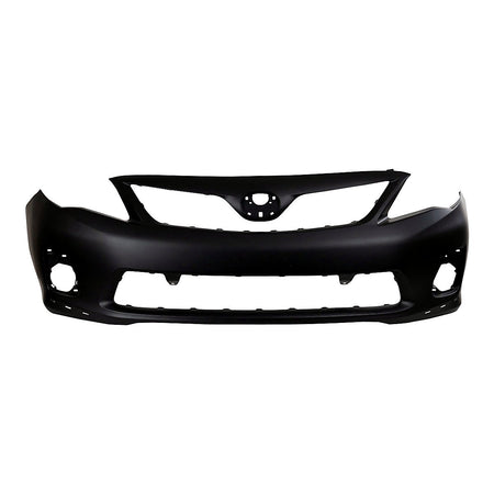 2011-2013 Toyota Corolla_Sedan Bumper Front S/Xrs Model With Spoiler Hole Primed Canada Built_TO1000373