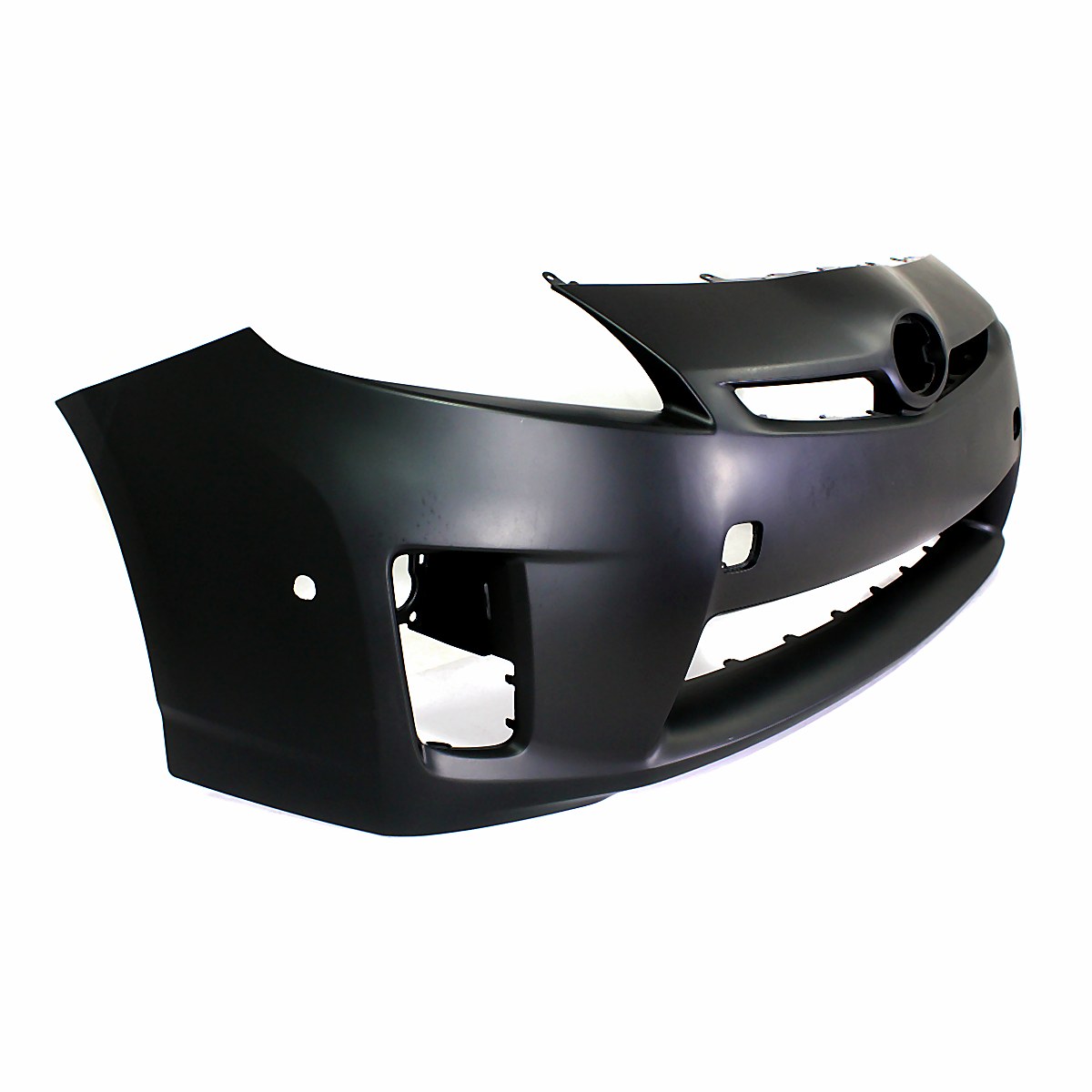 2010-2011 Toyota Prius Bumper Front Primed With Sensor Hole/Halogen H/Lamp Without Washers_TO1000376-2