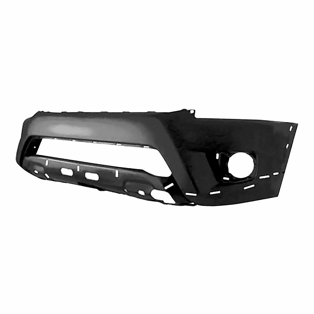 2012-2013 Toyota Tacoma Bumper Front Primed X-Runner With Apron Hole Without Extension Hole_TO1000386