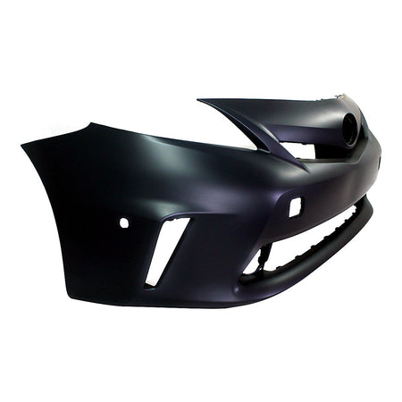 2012-2014 Toyota Prius_V Bumper Front Primed With Sensor With Washer Hole_TO1000387-2