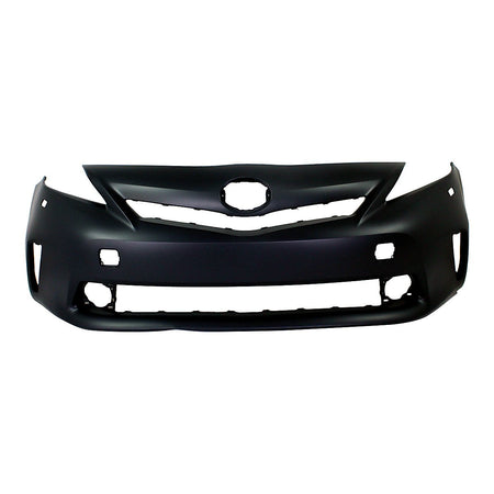 2012-2014 Toyota Prius_V Bumper Front Primed With Sensor Without Washer Hole_TO1000389