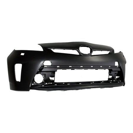 2012-2015 Toyota Prius Bumper Front Primed With Washer Hole_TO1000393-3