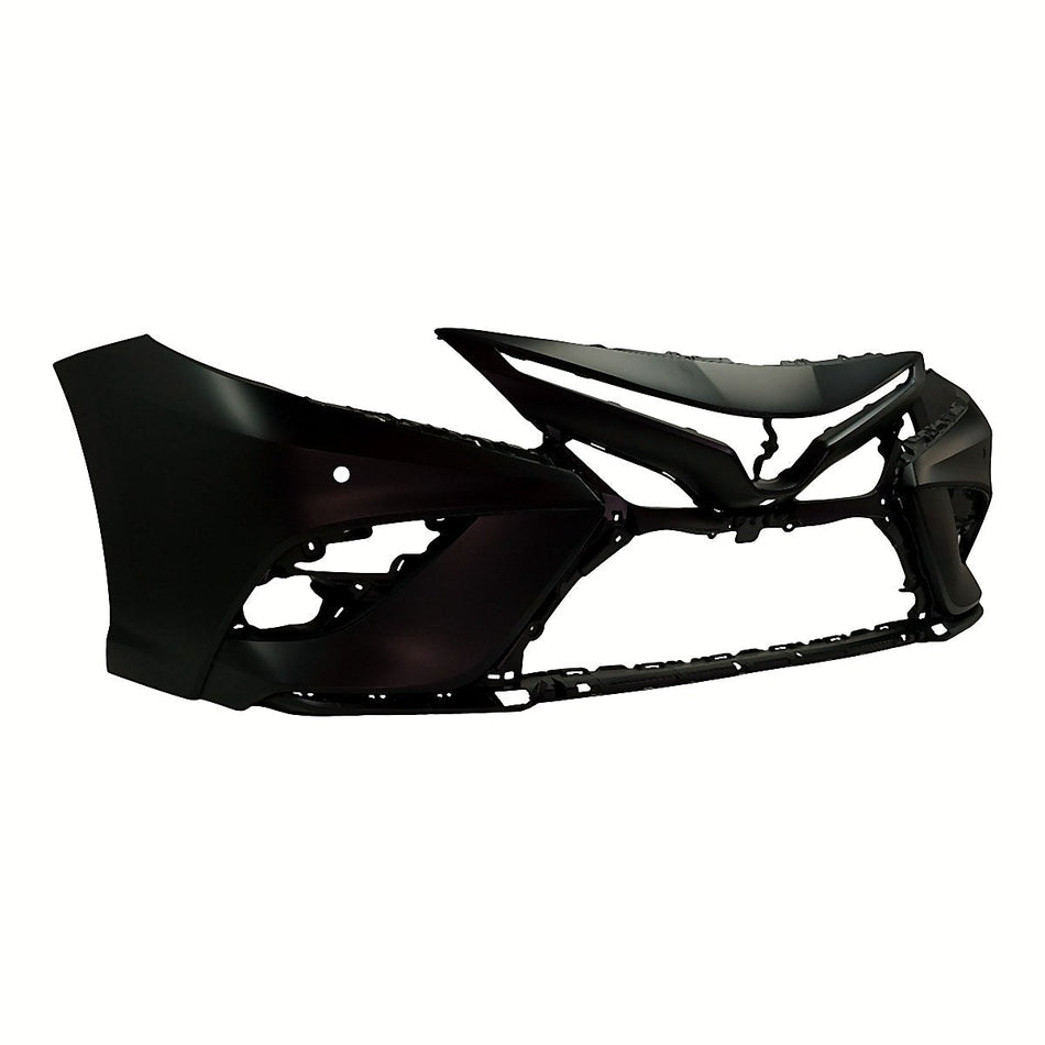 2018-2020 Toyota Camry Bumper Front Primed Xse Model With Sensor With Around View Monitor_TO1000437-2