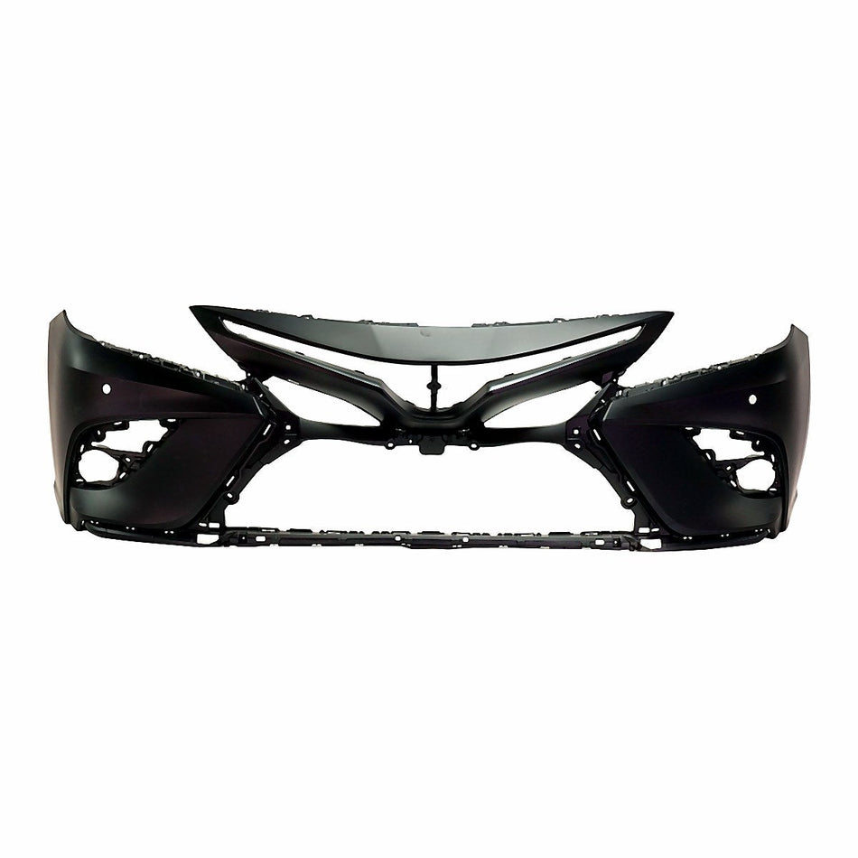 2018-2020 Toyota Camry Bumper Front Primed Xse Model With Sensor Without Around View Monitor_TO1000441