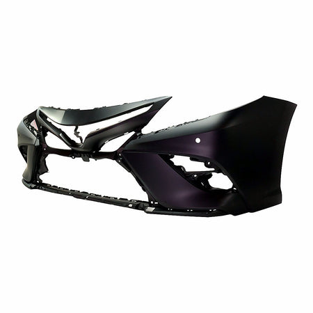 2018-2020 Toyota Camry Bumper Front Primed Xse Model With Sensor Without Around View Monitor_TO1000441-3