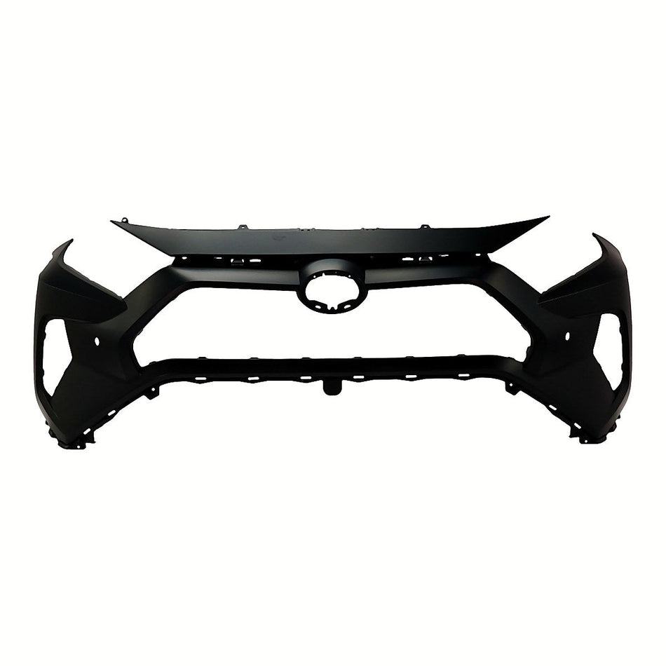 2019-2025 Toyota Rav4 Bumper Front Canada Built (Without Tow Hook / Oe Services Replacement For Japan) With Sensor Exclude Adventure/Trd/Trail Model_TO1000450