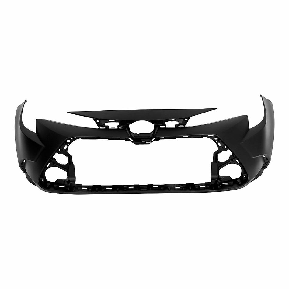2020-2025 Toyota Corolla_Sedan Bumper Front Primed North America Built (Without Tow Hook Hole / Service Replacement For Japan Built) L/Le/Xle Models_TO1000459