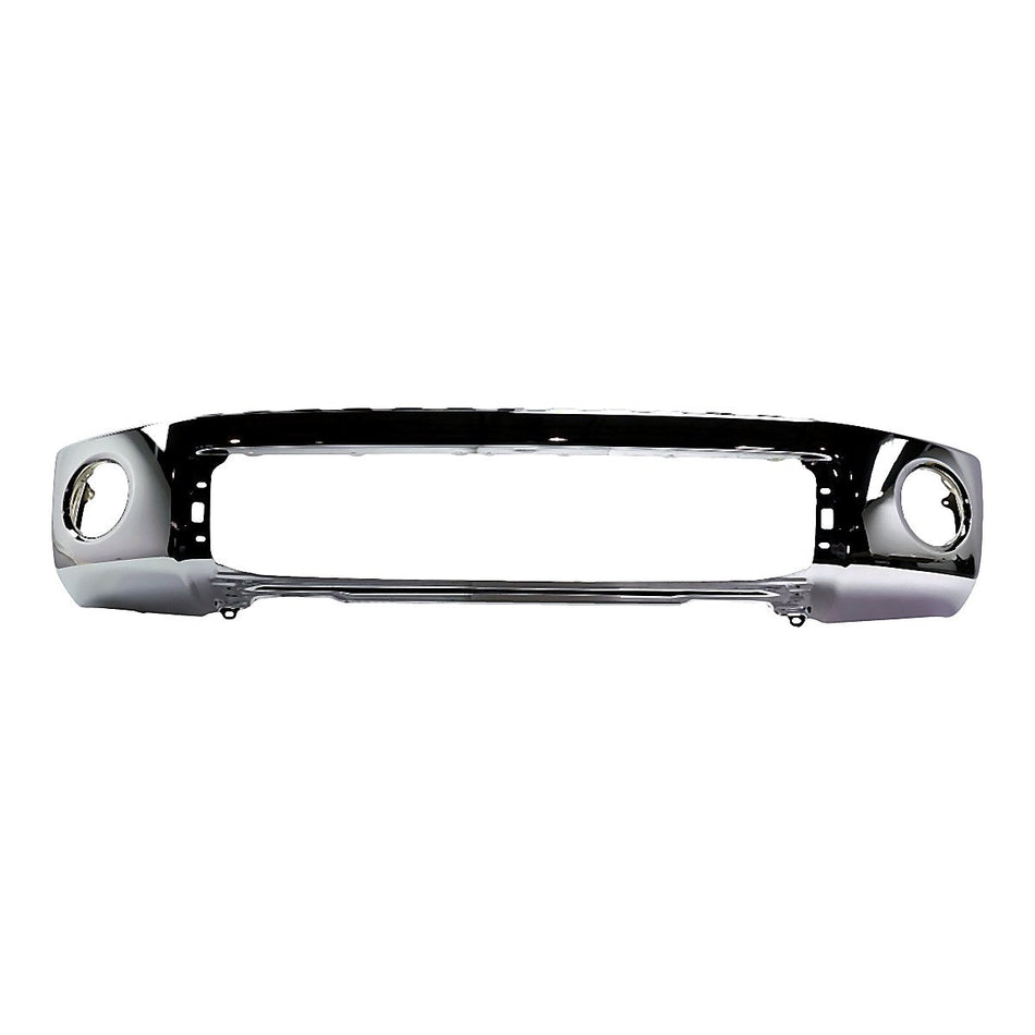 2007-2013 Toyota Tundra Bumper Face Bar Front Chrome Without Sensor_TO1002182