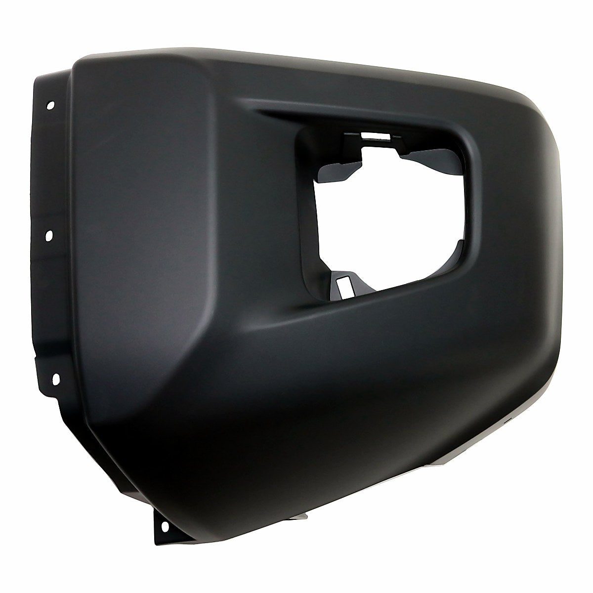 2014-2021 Toyota Tundra Bumper End Front Driver Side Matte-Dk Gray Without Sensor Hole Sr Model_TO1004182