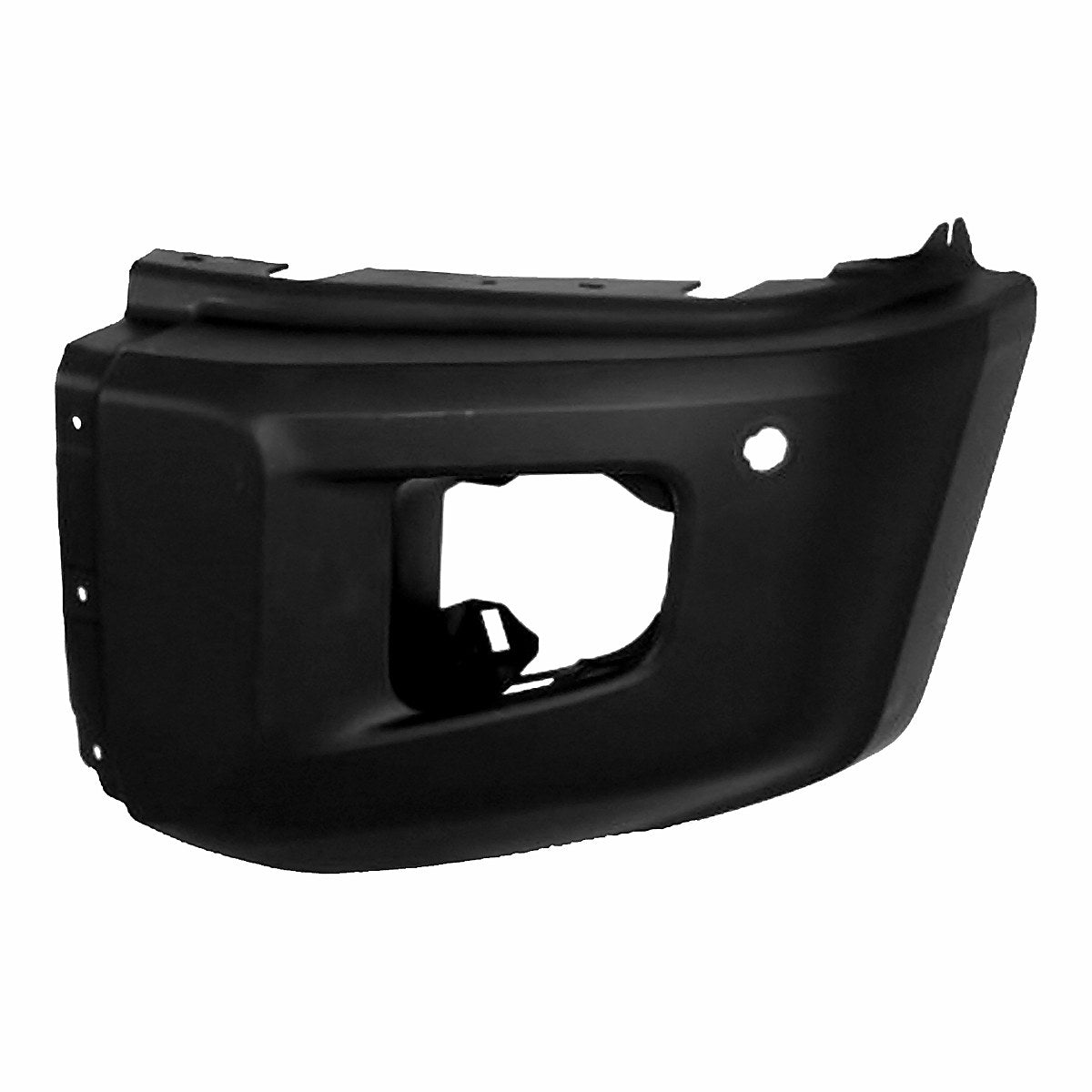 2014-2021 Toyota Tundra Bumper End Front Driver Side Matte-Dk Gray With Sensor Hole Platinum Model – TO1004183