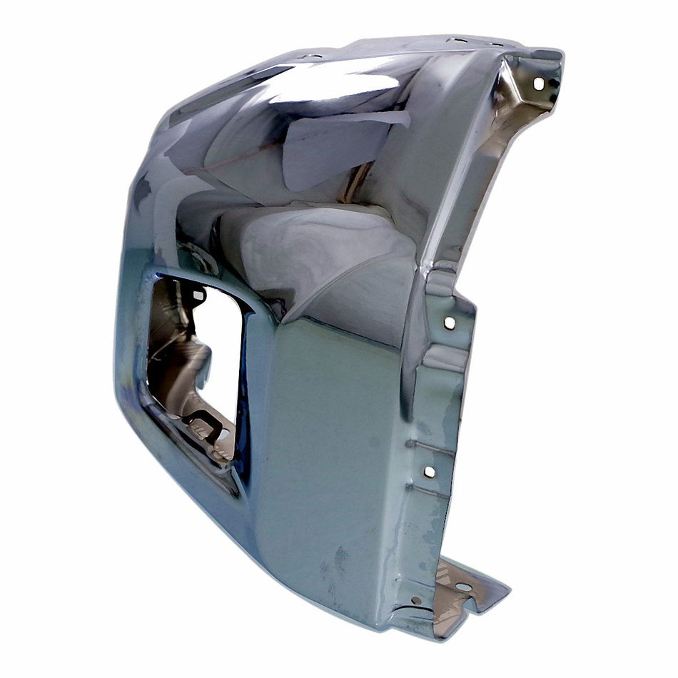 2014-2021 Toyota Tundra Bumper End Front Driver Side Without Sensor Hole Chrome_TO1004184-2
