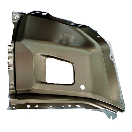 2014-2021 Toyota Tundra Bumper End Front Driver Side With Sensor Hole Chrome_TO1004185-4