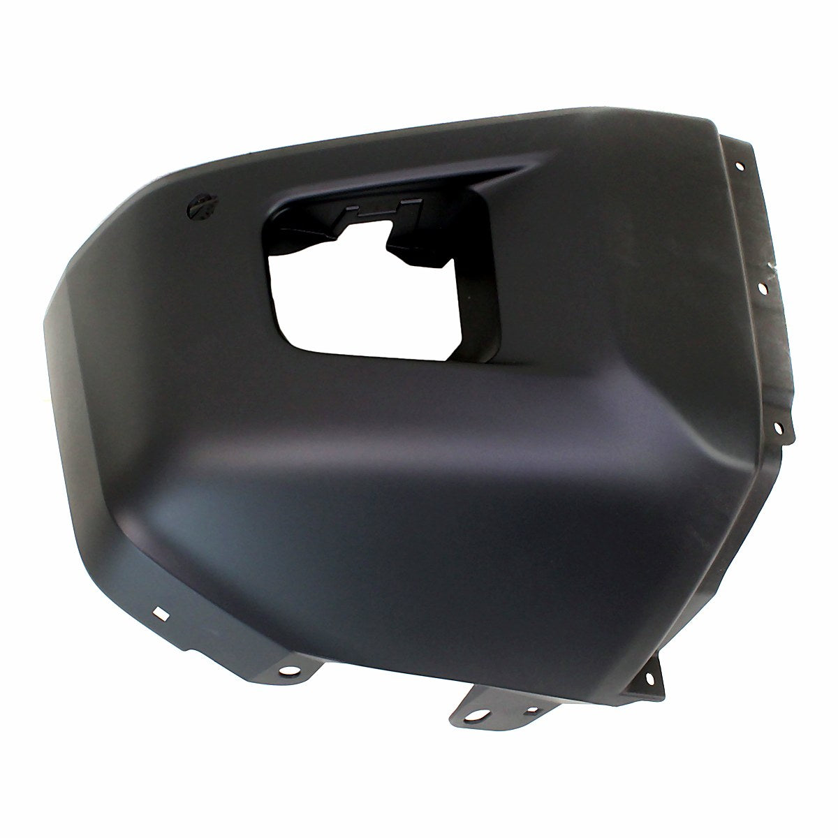 2014-2021 Toyota Tundra Bumper End Front Passenger Side Matte-Dk Gray With Sensor Hole Platinum Model_TO1005183