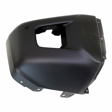 2014-2021 Toyota Tundra Bumper End Front Passenger Side Matte-Dk Gray With Sensor Hole Platinum Model_TO1005183