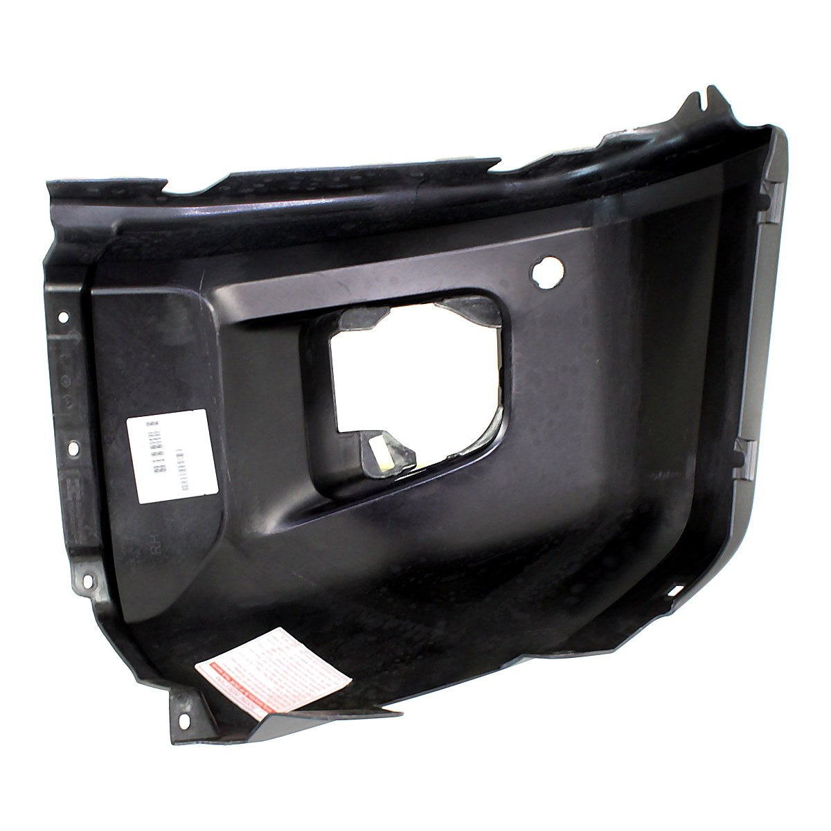 2014-2021 Toyota Tundra Bumper End Front Passenger Side Matte-Dk Gray With Sensor Hole Platinum Model_TO1005183-3