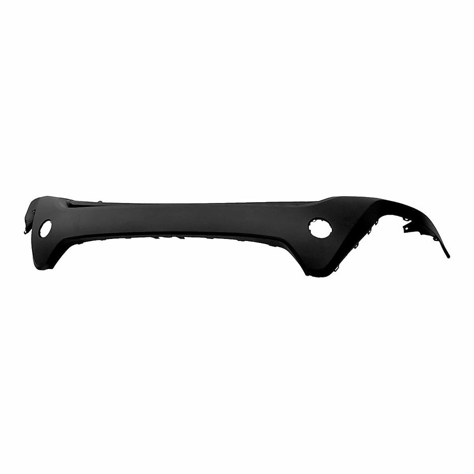 2013-2015 Toyota Rav4 Bumper Lower Front Le Model Without Chrome Strip Holes Textured_TO1015108-2