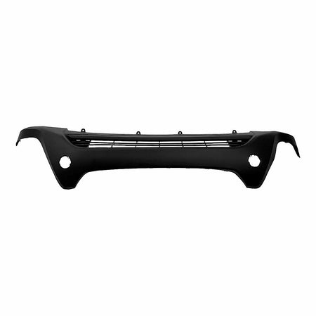 2013-2015 Toyota Rav4 Bumper Lower Front Le Model Without Chrome Strip Holes Textured_TO1015108-5
