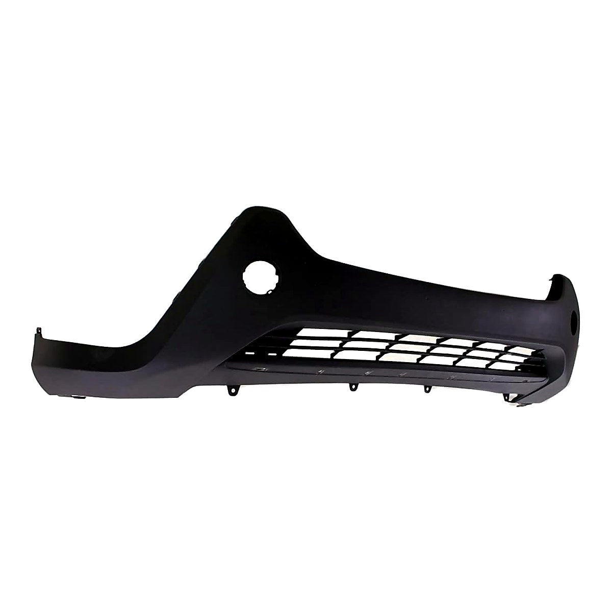 2013-2015 Toyota Rav4 Bumper Lower Front Xle/Ltd Model With Chrome Strip Holes Textured_TO1015109-3