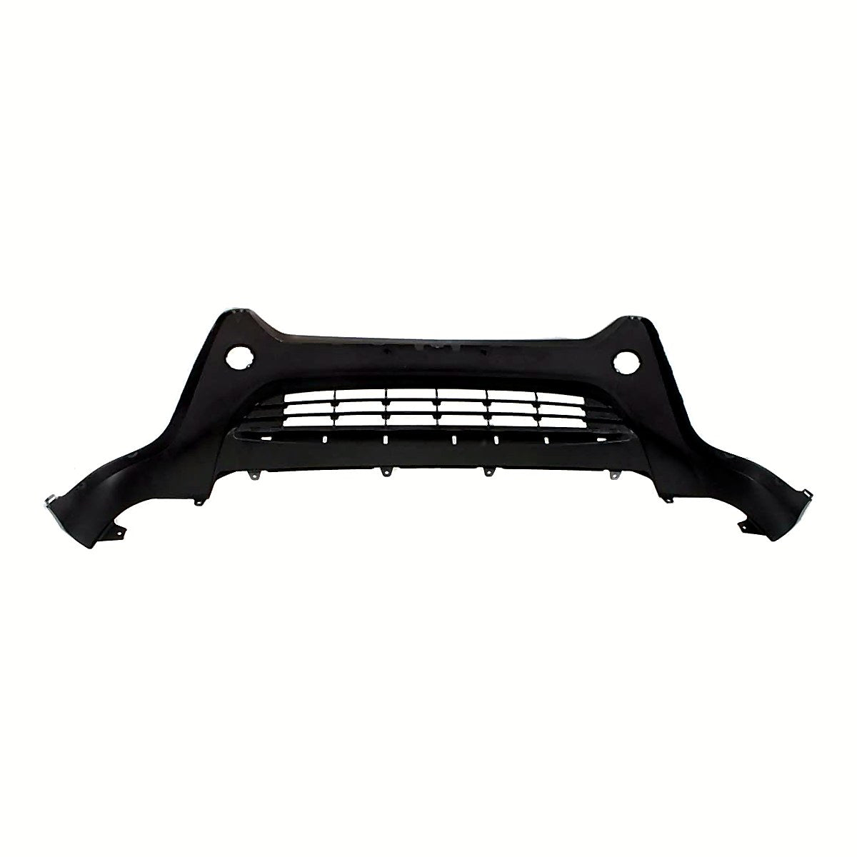 2013-2015 Toyota Rav4 Bumper Lower Front Xle/Ltd Model With Chrome Strip Holes Textured_TO1015109-4