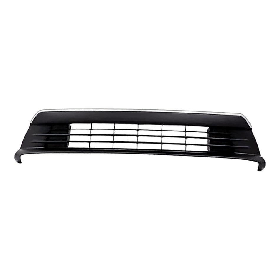 2012-2015 Toyota Prius_Plug-In Grille Lower Partial Primed With Chrome Mldg Without Fog Hole – Front View (TO1036138)
