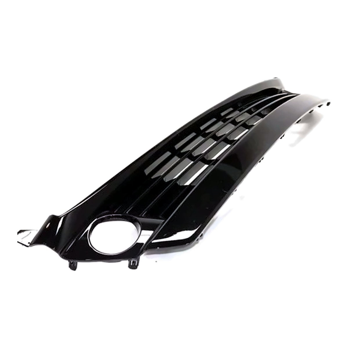 2012-2015 Toyota Prius_Plug-In Grille Lower Partial Primed Black With Chrome Mldg With Fog Light Hole Prius Plug In – Side View (TO1036139)