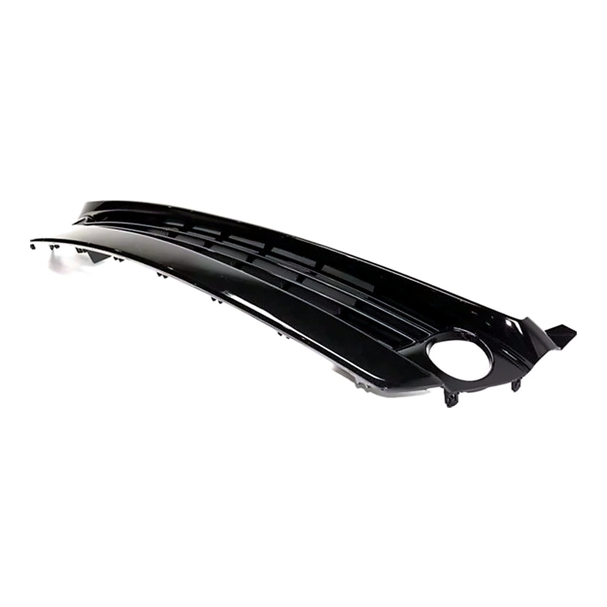 2012-2015 Toyota Prius_Plug-In Grille Lower Partial Primed Black With Chrome Mldg With Fog Light Hole Prius Plug In – Back View (TO1036139)