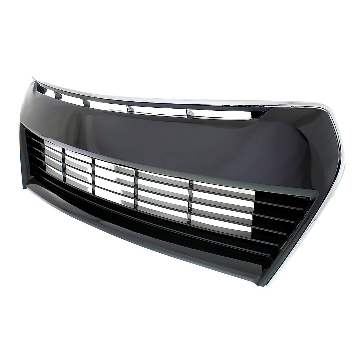 2014-2016 Toyota Corolla_Sedan Grille Lower Painted Black With Chrome Mldg S/Special Edition Model – Side View (TO1036150)