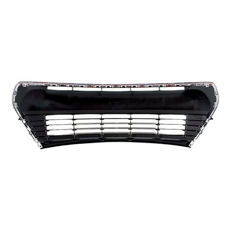 2014-2016 Toyota Corolla_Sedan Grille Lower Painted Black With Chrome Mldg S/Special Edition Model – Back View (TO1036150)