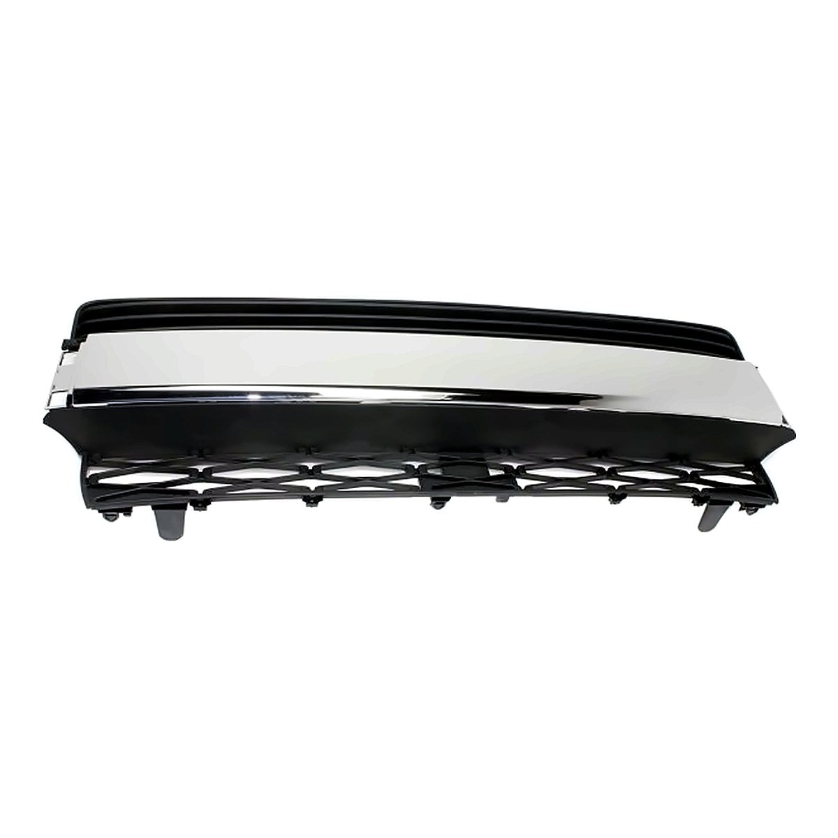 2014-2019 Toyota 4Runner Grille Lower Matte-Dk Gray With Chrome Trim – Front View (TO1036151)