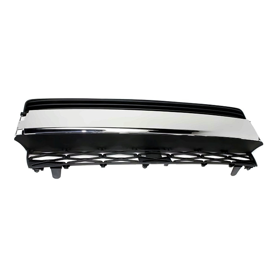 2014-2019 Toyota 4Runner Grille Lower Matte-Dk Gray With Chrome Trim – Front View (TO1036151)
