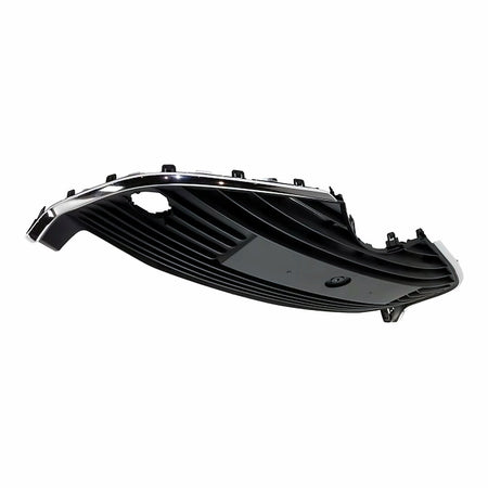 2015-2017 Toyota Yaris_Hatchback Grille Lower Matte Black With Chrome Trim Without Fog Light – Side View (TO1036162)