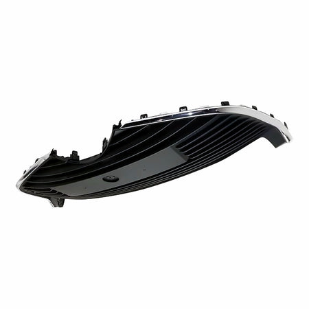 2015-2017 Toyota Yaris_Hatchback Grille Lower Matte Black With Chrome Trim Without Fog Light – Side View (TO1036162)