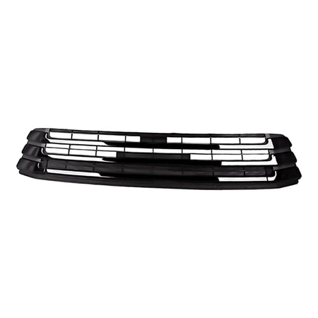 2017-2019 Toyota Highlander Grille Lower Matte Black With Black Moulding – Front View (TO1036172)