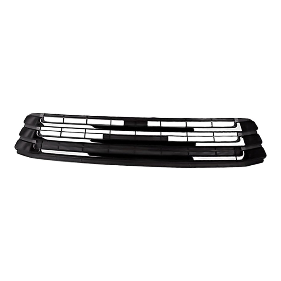 2017-2019 Toyota Highlander Grille Lower Matte Black With Black Moulding – Front View (TO1036172)
