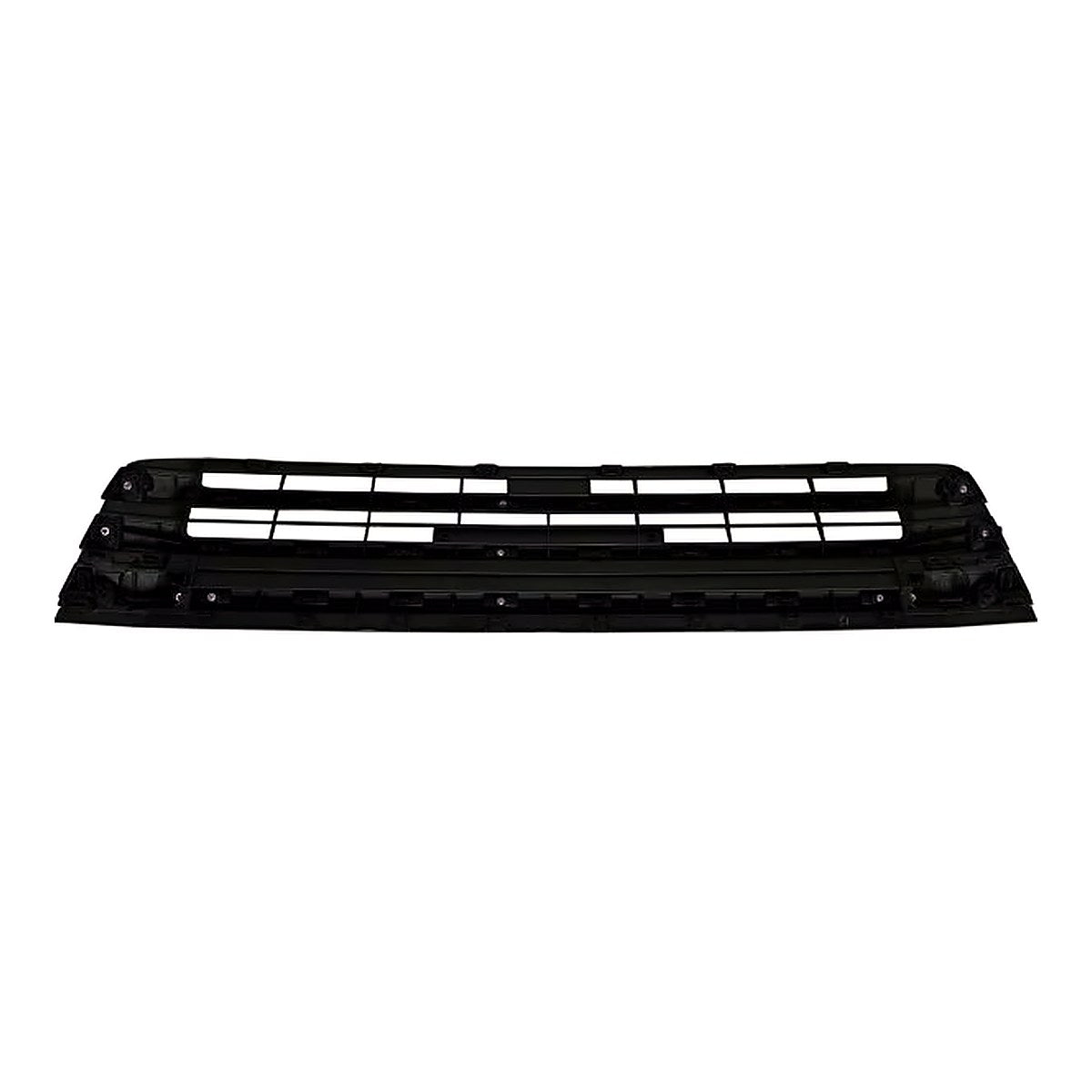 2017-2019 Toyota Highlander Grille Lower Matte Black With Black Moulding – Back View (TO1036172)