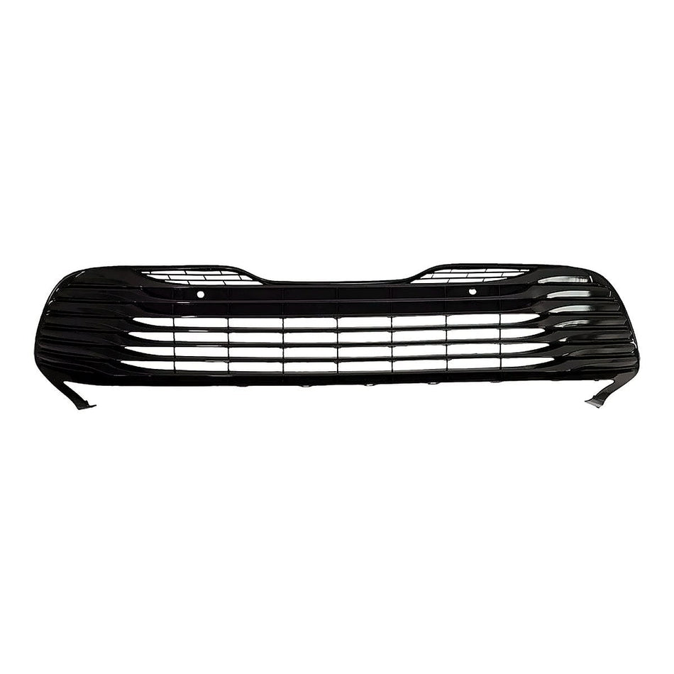 2018-2020 Toyota Camry Grille Lower Ptd Dark Gray Bar Style With Sensor Xle – Front View (TO1036184)