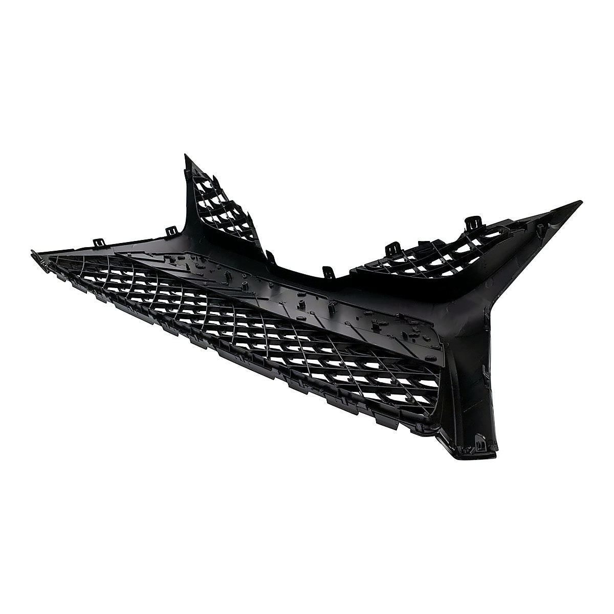 2018-2020 Toyota Camry Grille Lower Matte Black Without Sensor Se Model – Side View (TO1036185)
