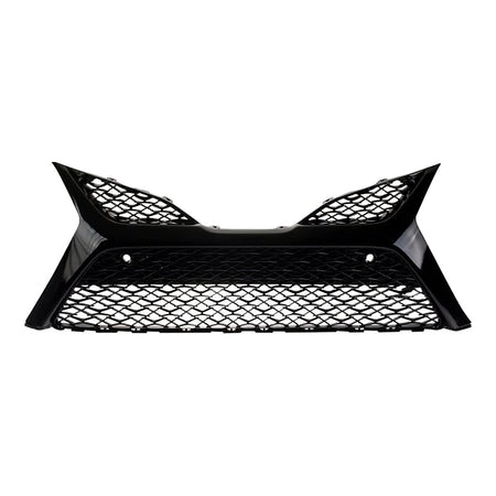 2018-2020 Toyota Camry Grille Lower Glossy Black Mesh Type With Sensor Xle – Front View (TO1036186)
