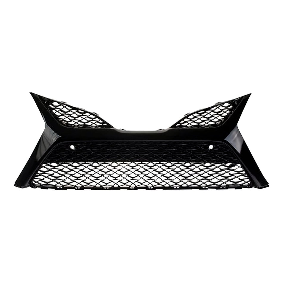 2018-2020 Toyota Camry Grille Lower Glossy Black Mesh Type With Sensor Xle – Front View (TO1036186)