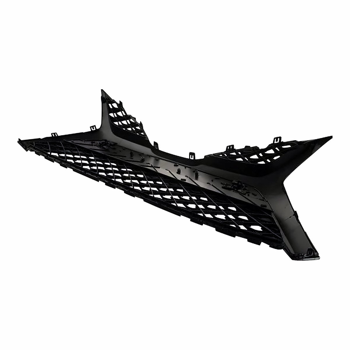 2018-2020 Toyota Camry Grille Lower Glossy Black Mesh Type With Sensor Xle – Side View (TO1036186)