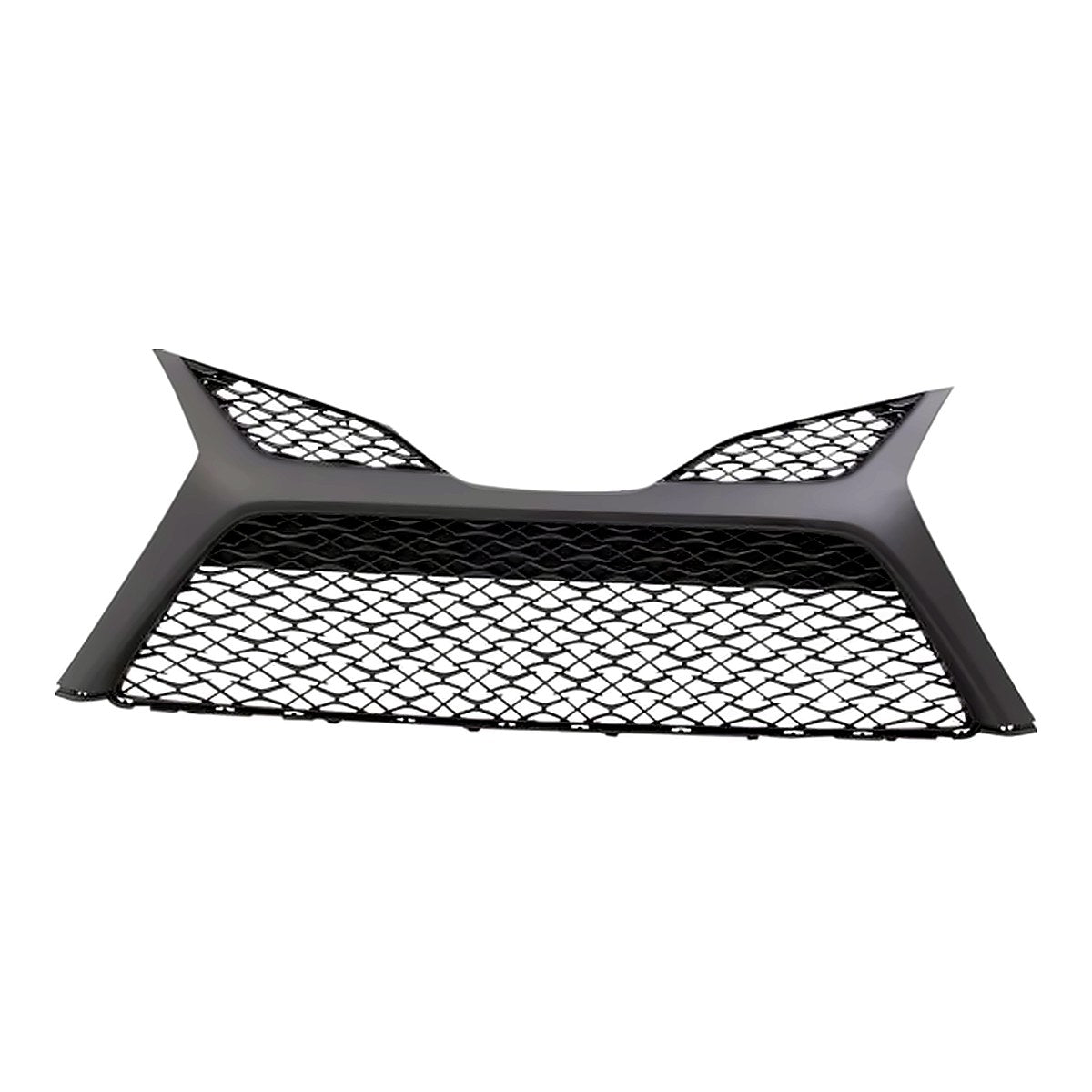 2018-2020 Toyota Camry_Hybrid Grille Lower Matte Black Mesh Se Model – Front View (TO1036196)
