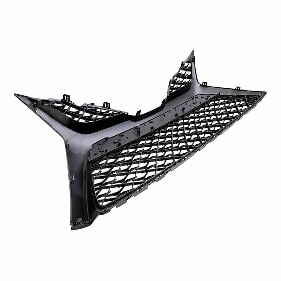 2018-2020 Toyota Camry_Hybrid Grille Lower Matte Black Mesh Se Model – Side View (TO1036196)