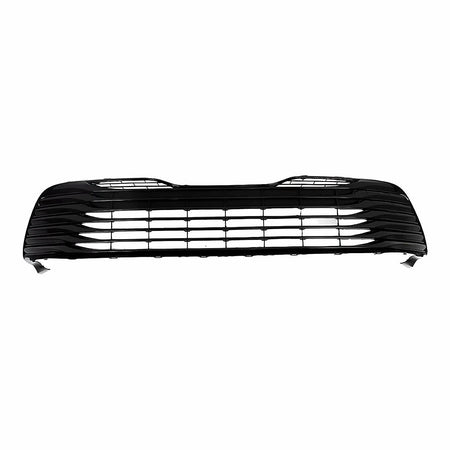 2018-2020 Toyota Camry Grille Lower Glossy Dark Gray Without Sensor Xle – Front View (TO1036197)
