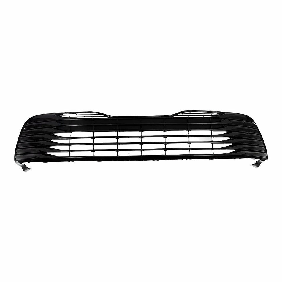 2018-2020 Toyota Camry Grille Lower Glossy Dark Gray Without Sensor Xle – Front View (TO1036197)