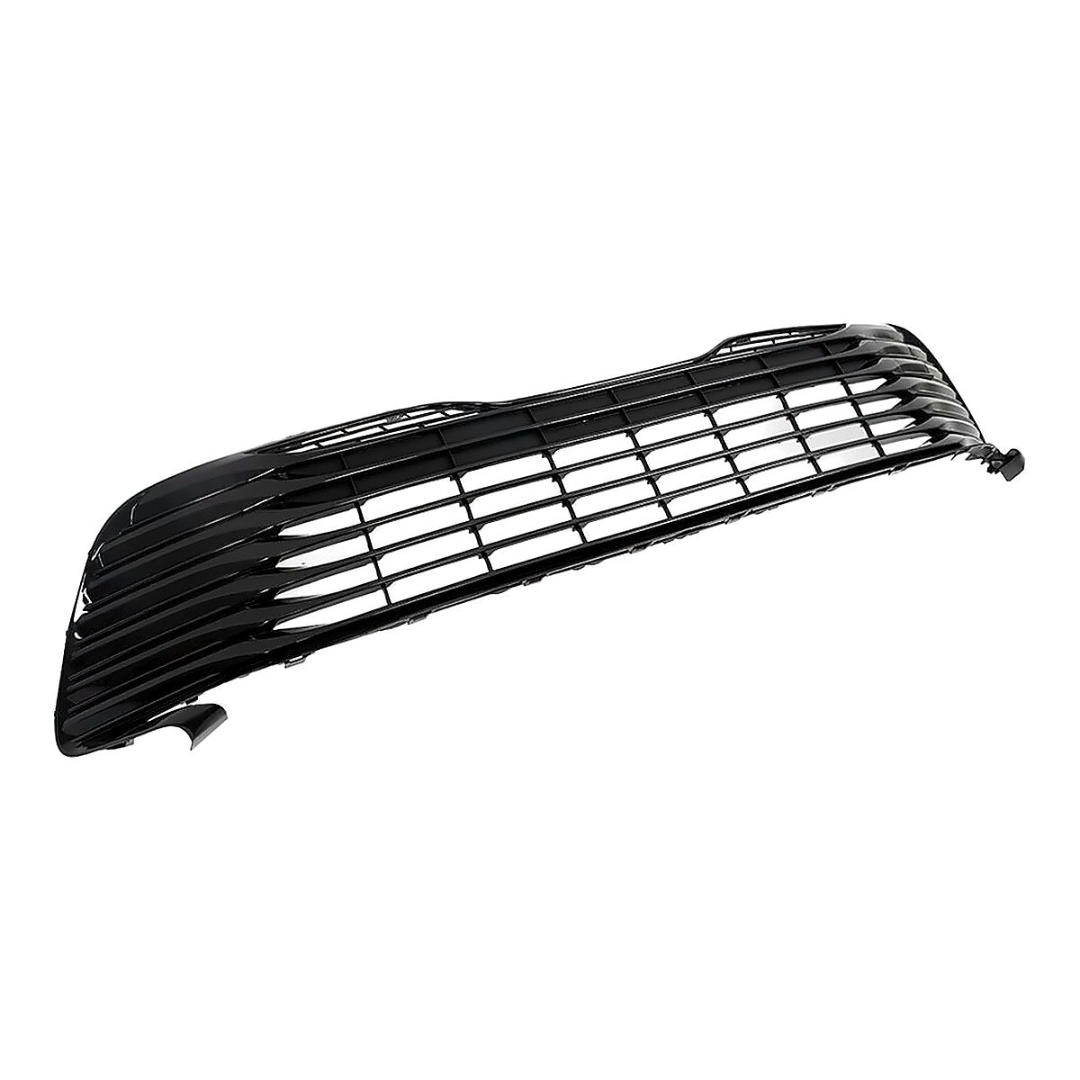 2018-2020 Toyota Camry Grille Lower Glossy Dark Gray Without Sensor Xle – Side View (TO1036197)