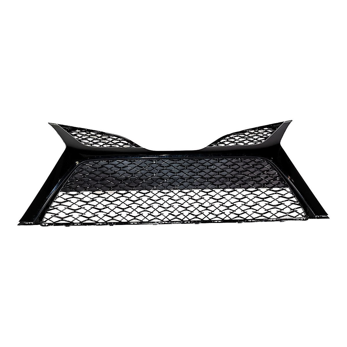 2018-2024 Toyota Camry Grille Lower Front Glossy Black Without Sensor For 18-24 Xse / 20-24 Trd – Front View (TO1036198)