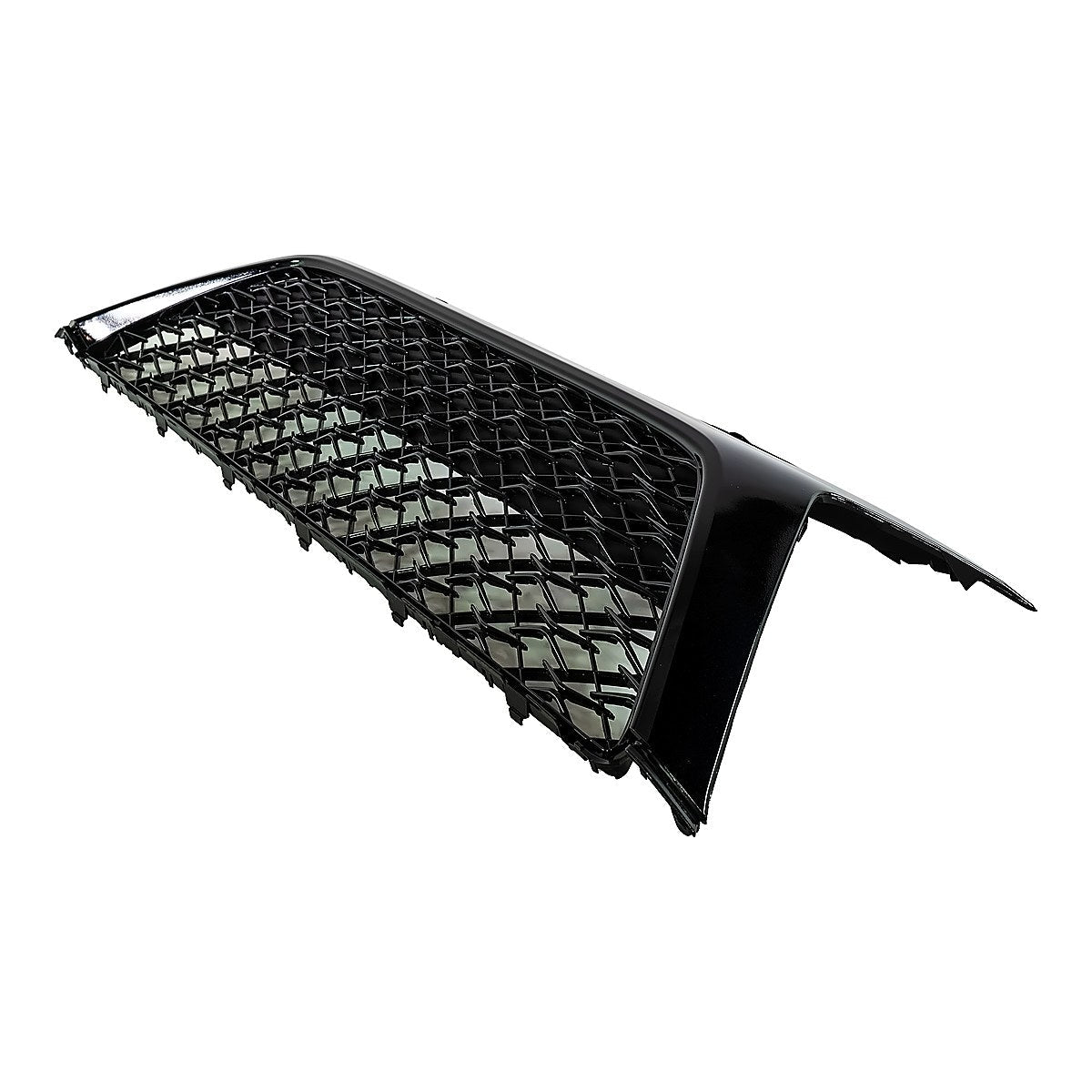2018-2024 Toyota Camry Grille Lower Front Glossy Black Without Sensor For 18-24 Xse / 20-24 Trd – Side View (TO1036198)
