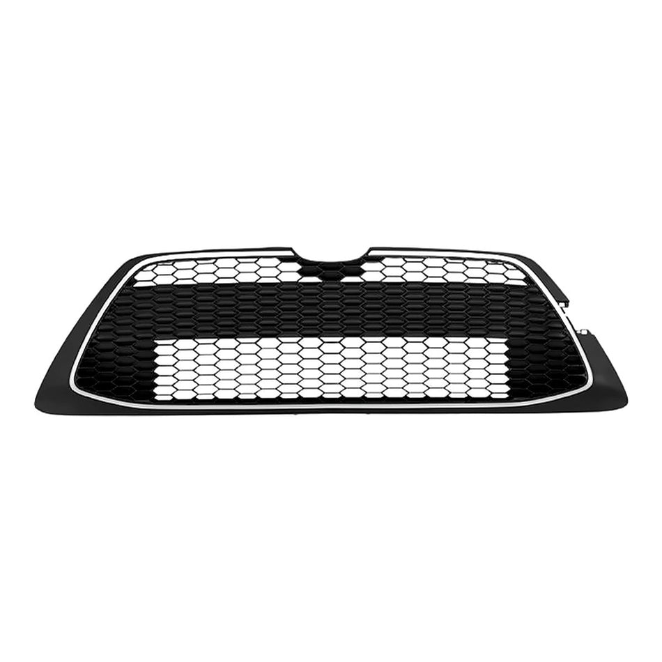 2020-2022 Toyota Corolla_Sedan Grille Front Lower Textured Black With Ptd Silver Molding/Tow Hook Xle – Front View (TO1036218)