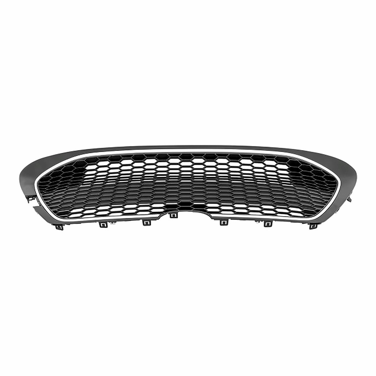 2020-2022 Toyota Corolla_Sedan Grille Front Lower Textured Black With Ptd Silver Molding/Tow Hook Xle – Side View (TO1036218)